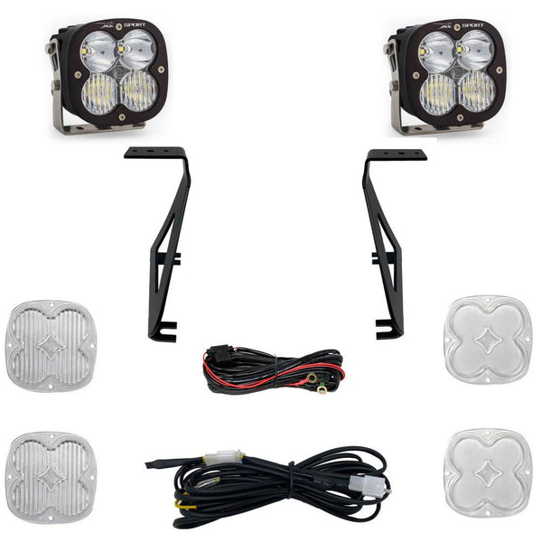 XL Sport A-Pillar Kit - '21-26 F-150 Raptor / Raptor R / Raptor 37 (Driving/Combo; Clear)