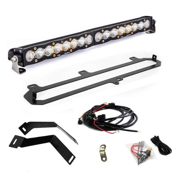 S8 20 Inch Grille Kit - '22-26 Tundra '23-26 Sequoia; W/ TRD Grill (Driving/Combo; Clear)