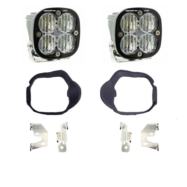 Mercedes Squadron Pro Fog Pocket Light Kit - Mercedes 2014-2018 Sprinter Van (Clear)