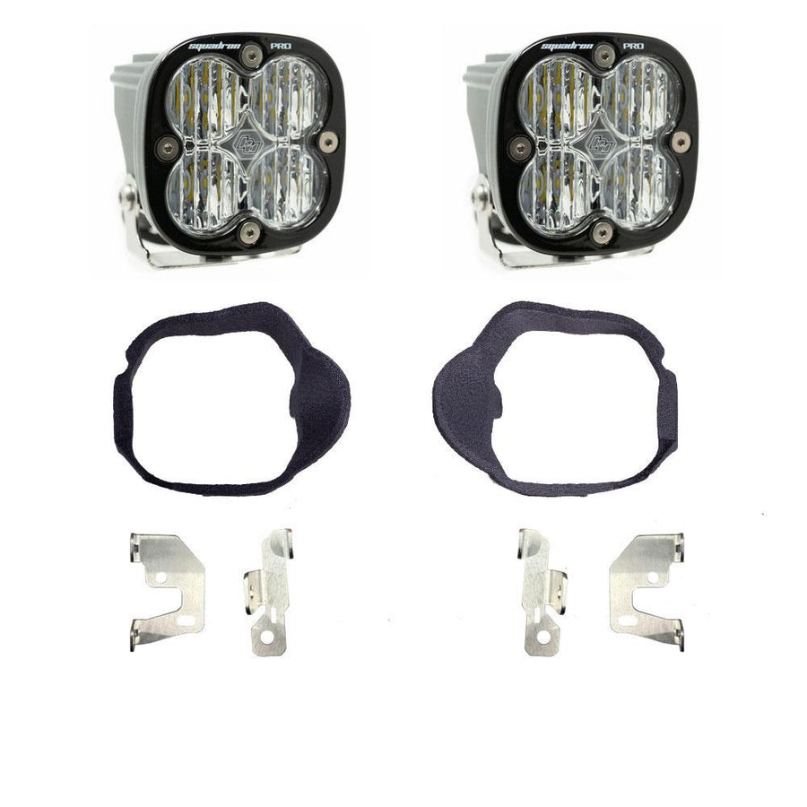 Mercedes Squadron Pro Fog Pocket Light Kit - Mercedes 2014-2018 Sprinter Van (Clear)
