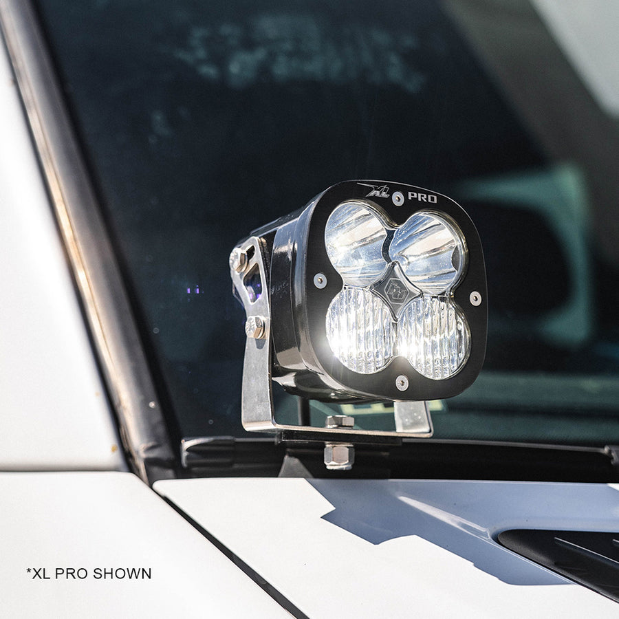 Mercedes Sprinter Van XL80 A-Pillar Kit - Mercedes 2014-2018 Sprinter Van (Driving/Combo; Clear)