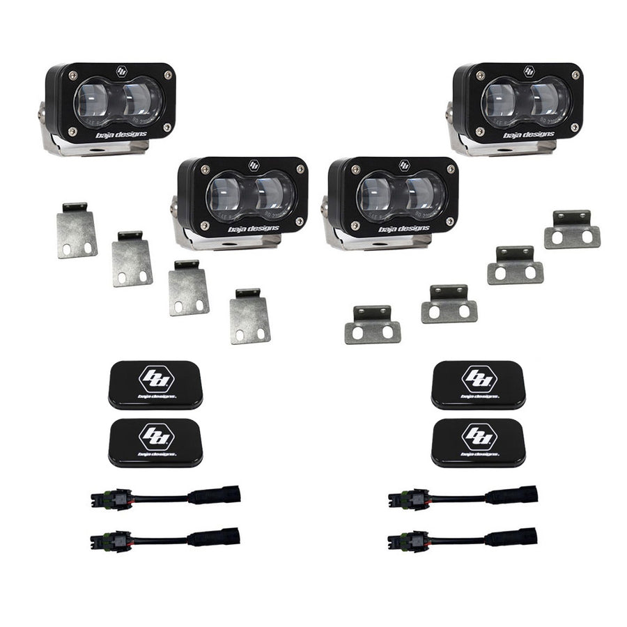 S2 SAE Fog Pocket Kits - Ford '21-26 F-150 Raptor '24-26 F-150 Raptor 37/R