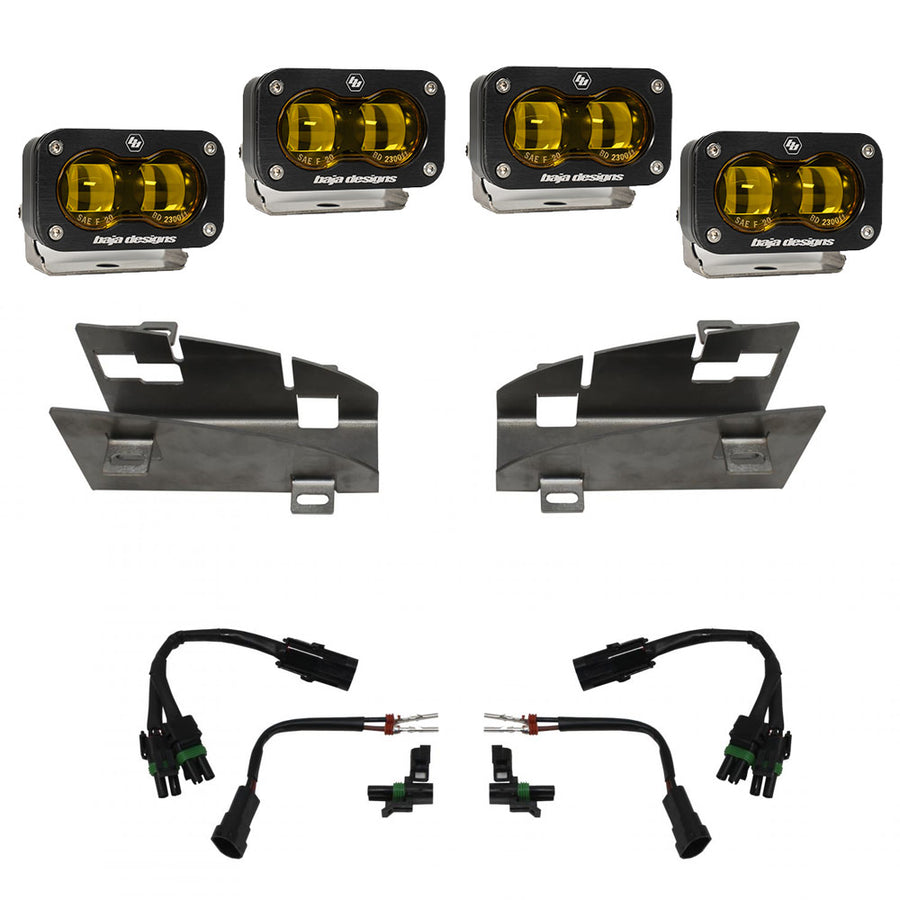 Dodge Ram Rebel/TRX (19-24) Dual S2 SAE Amber FPK