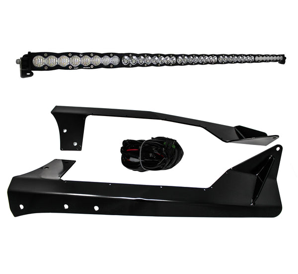 S8 50 Inch Roof Mount Kit - '07-18 Wrangler JK (Driving/Combo; Clear)