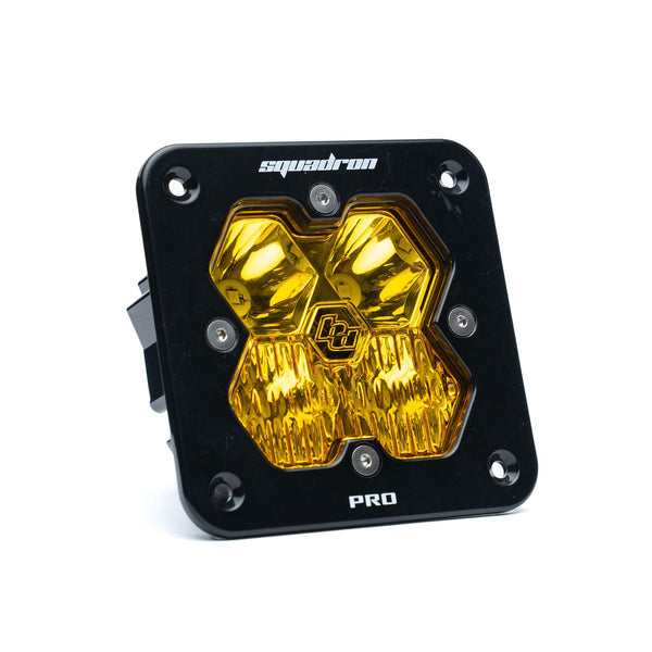 Squadron 2.0 Pro Flush Mount LED Driving Baja Amber
