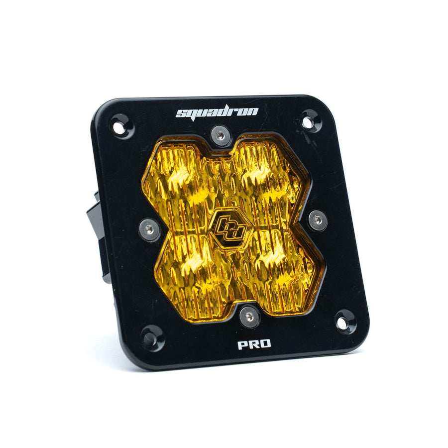 Squadron 2.0 Pro Flush Mount LED Wide Cornering Baja Amber