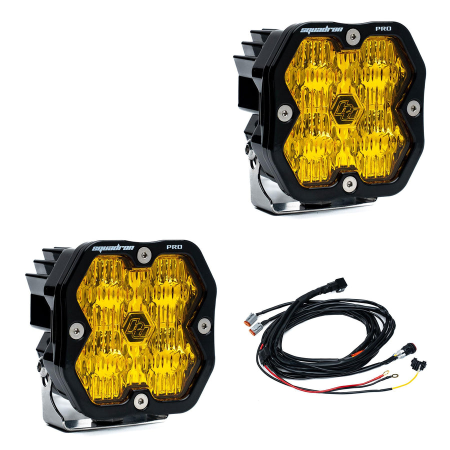 Squadron 2.0 Pro Pair LED Wide Cornering Baja Amber