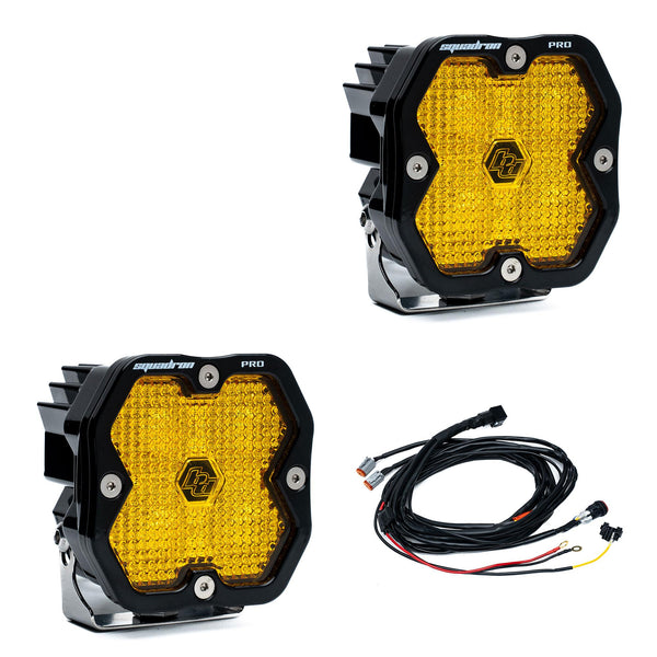 Squadron 2.0 Pro Pair LED Work/Scene Baja Amber