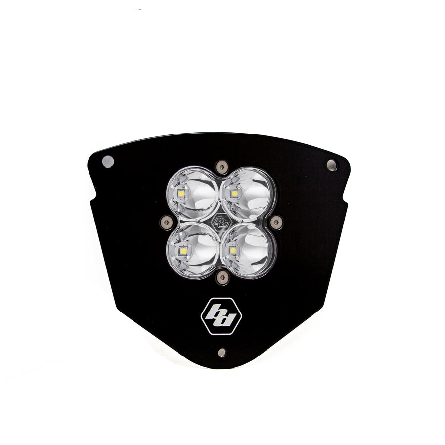 Squadron Pro (A/C) Headlight Kit - '06-07 200 XC/XC-W; '05 250 EXC; '05-07 250 SX; '06-07 250 XC/XC-F/XCF-W/XC-W; '05 300 EXC; '06-07 300 XC/XC-W; '07 400 XC-W; '05-07 450 EXC; '06-07 450 XC-W; '05-06 525 EXC (Driving/Combo; Clear)