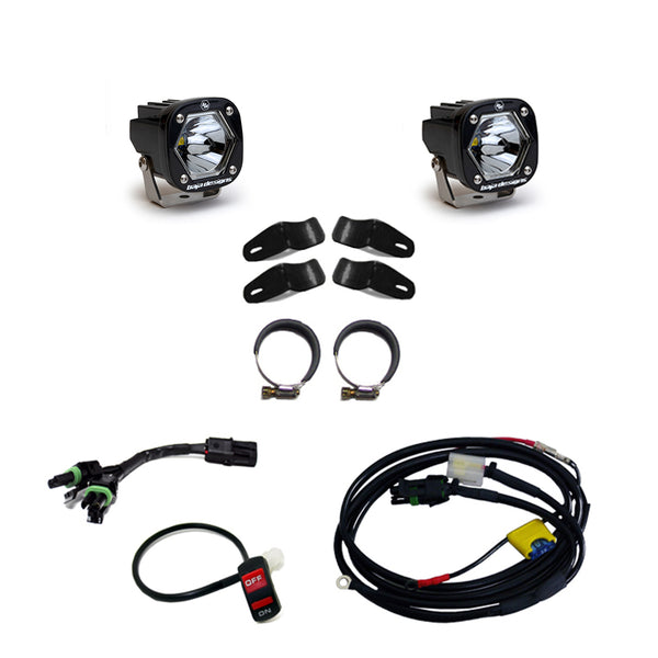 Moto S1 Auxiliary Light Kit (Universal Battery; Spot; Clear)