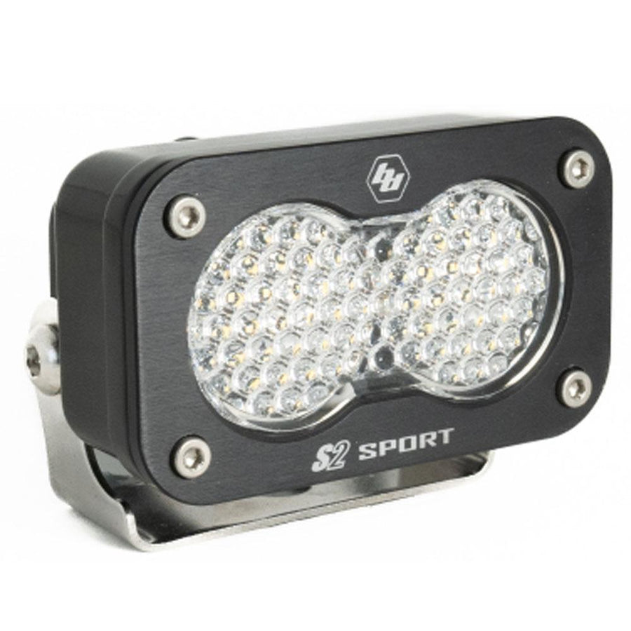 S2 Sport Black LED Light Pod (Work/Scene; Clear)