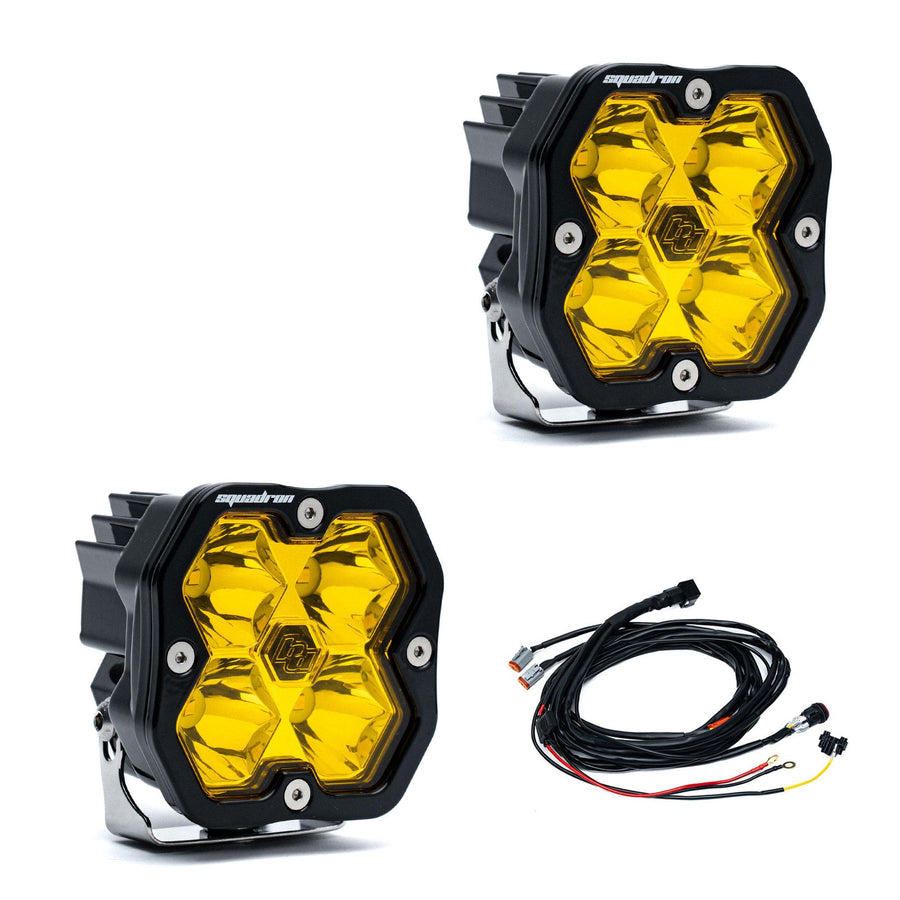 Squadron 2.0 Sport Pair LED Spot Baja Amber