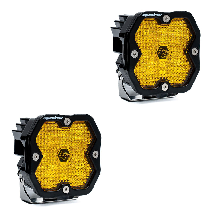 Squadron 2.0 Sport Pair LED Work/Scene Baja Amber