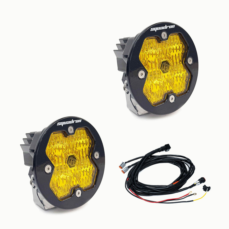 Squadron-R 2.0 Sport Pair LED Wide Cornering Baja Amber
