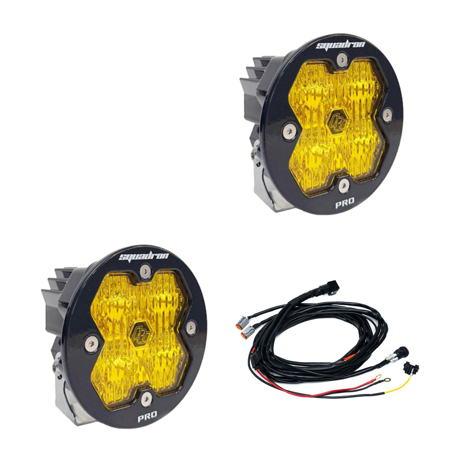 Squadron-R 2.0 Pro Pair LED Wide Cornering Baja Amber