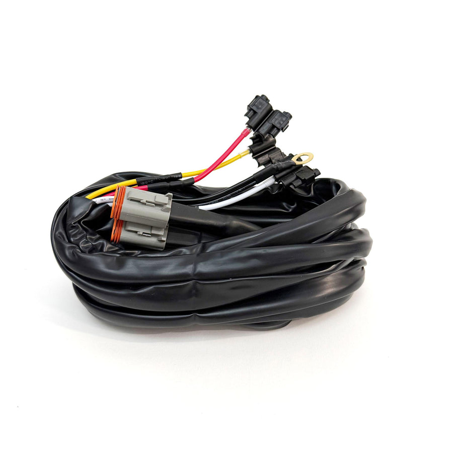 Upfitter Wiring Harness Dual 4-pin Deutsch W/ Hi/Low/Backlight
