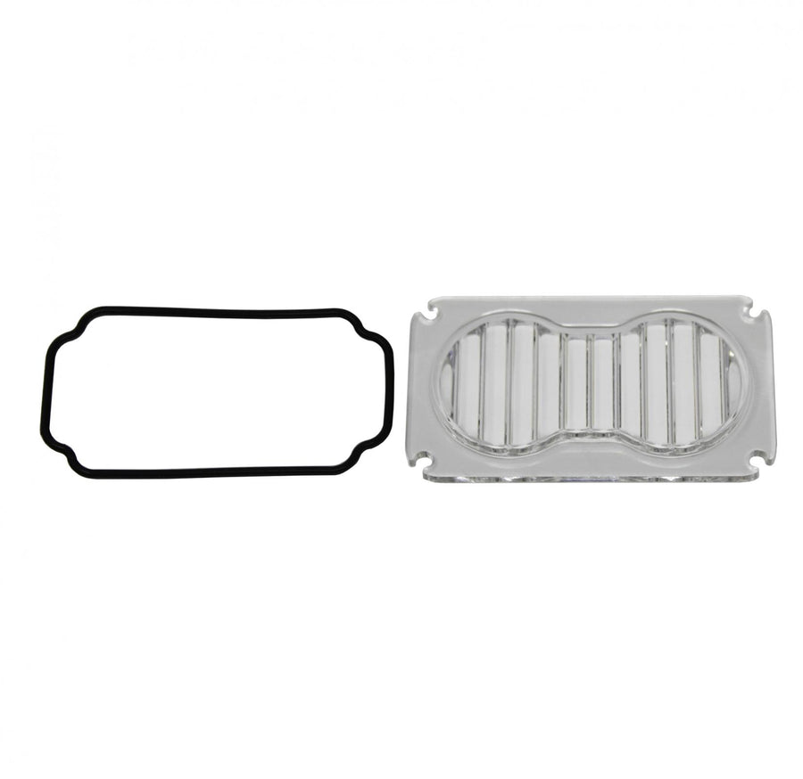 S2 Light Pod Lens Kit (Wide Cornering; Clear)
