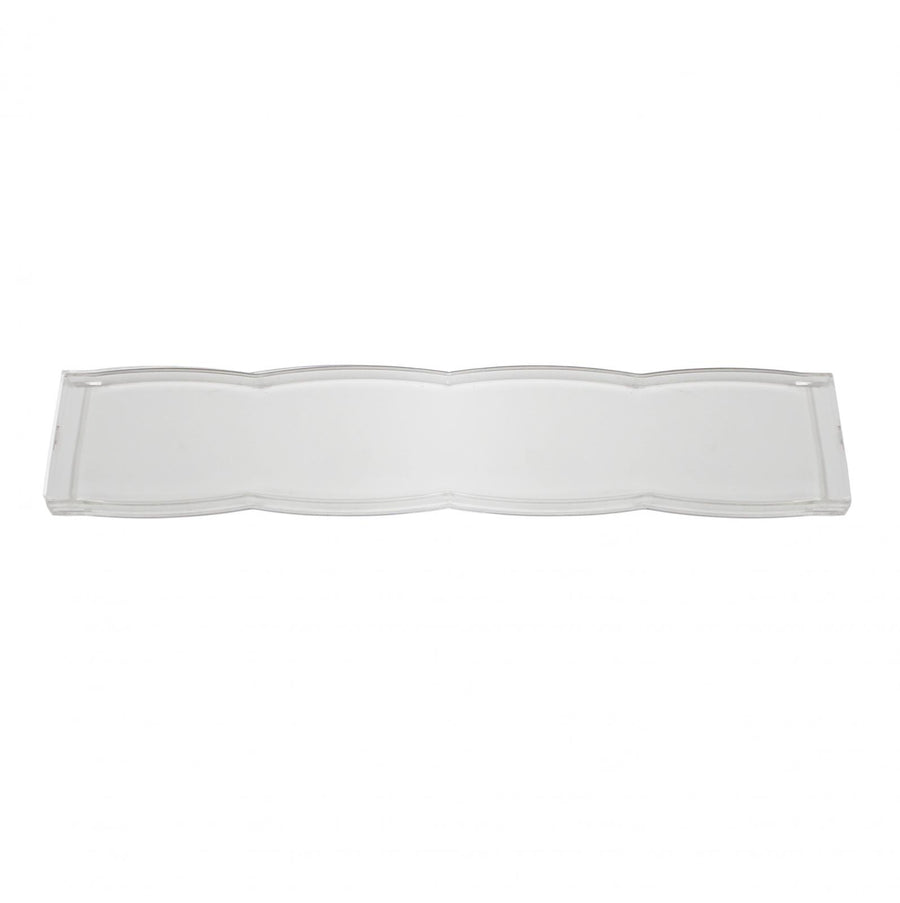 S8 Rock Guard (10 Inch; Clear)