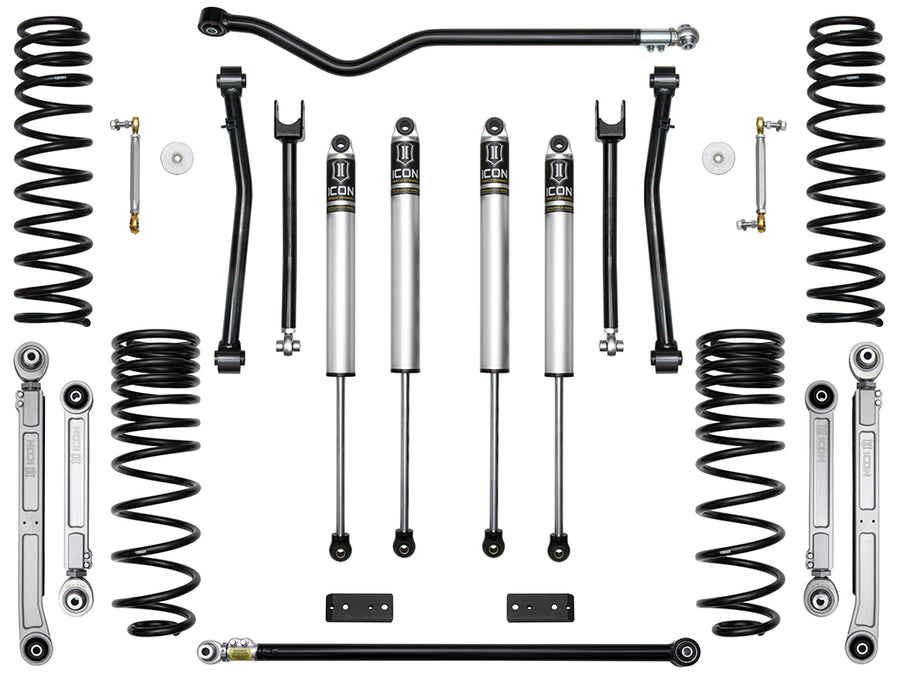 20-UP JEEP GLADIATOR 2.5" STAGE 5 SUSPENSION SYSTEM (BILLET)