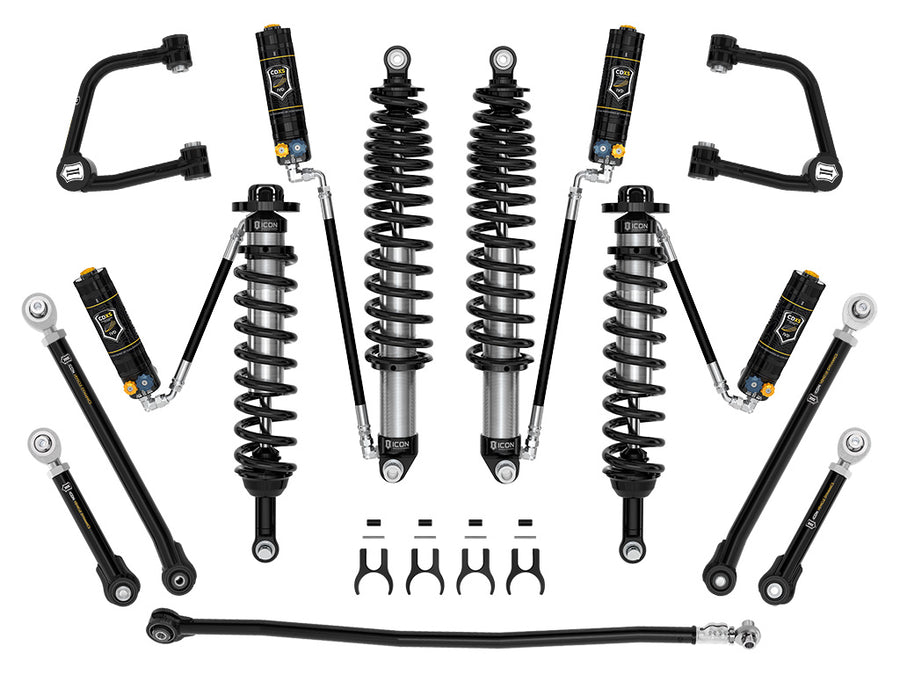 ICON 2021-2023 Ford Bronco Sasquatch 2-3" Lift Stage 7 Suspension System CDXS Tubular