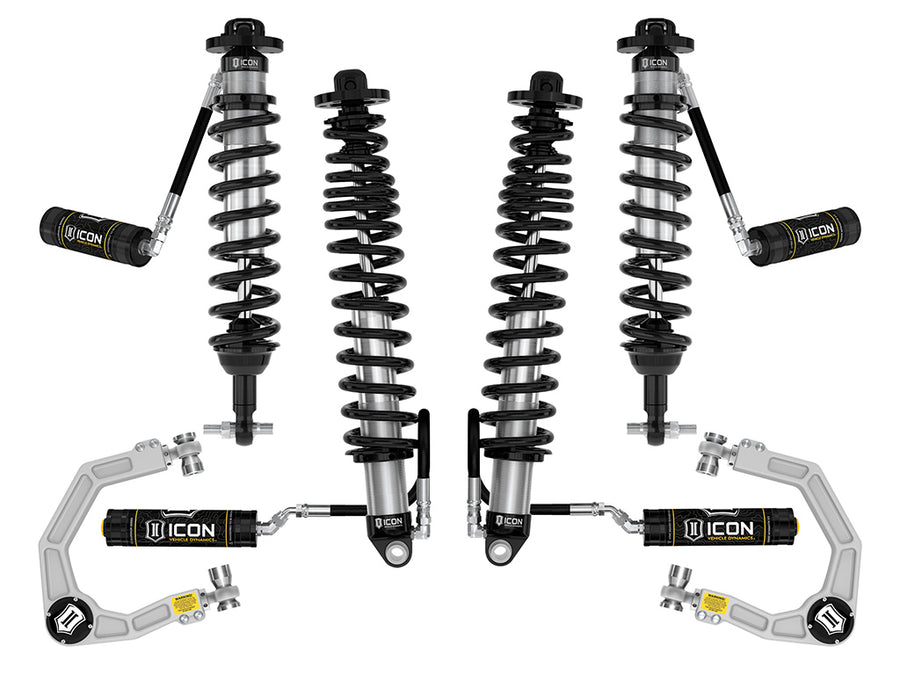 ICON 2021-2023 Ford Bronco Non-Sasquatch 3-4" Lift Stage 4 Suspension System Billet