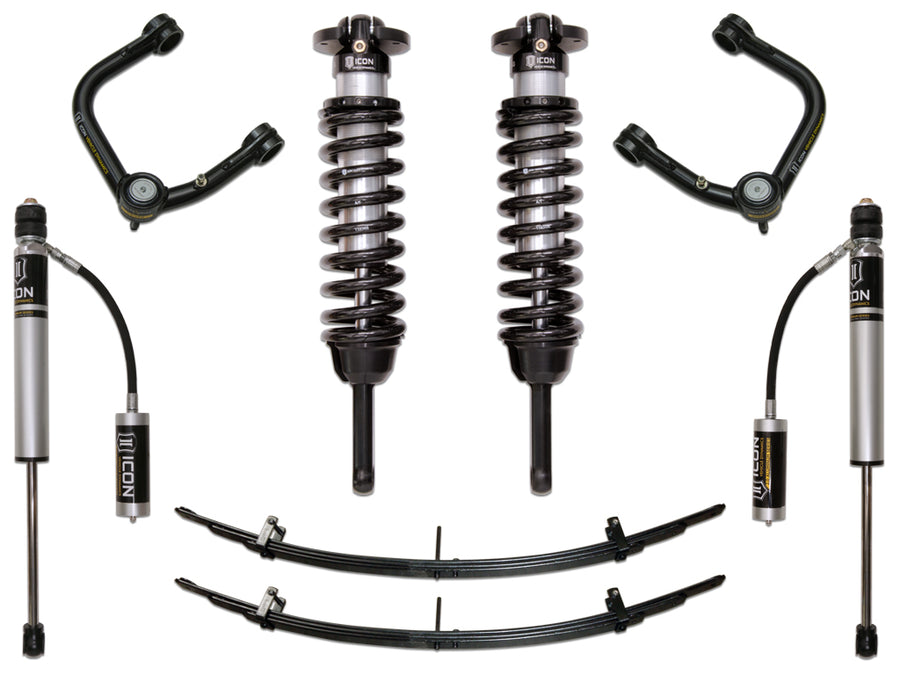ICON 2005-2015 Toyota Tacoma 0-3.5" Lift/2016-2023 Tacoma 0-2.75" Lift Stage 3 Suspension System Tubular UCA
