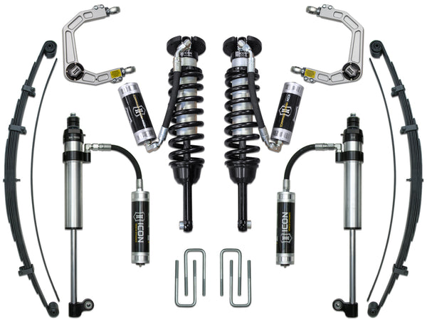 ICON 2005-2015 Toyota Tacoma 0-3.5" Lift/2016-2023 Tacoma 0-2.75" Lift Stage 8 Suspension System Billet UCA