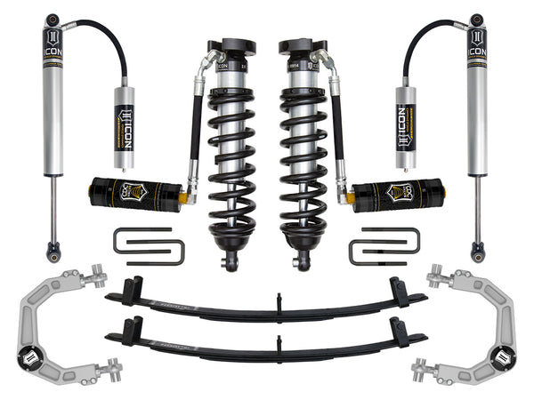 ICON 1995.5-04 Toyota Tacoma 0-3" Lift Stage 5 Suspension System Billet UCA