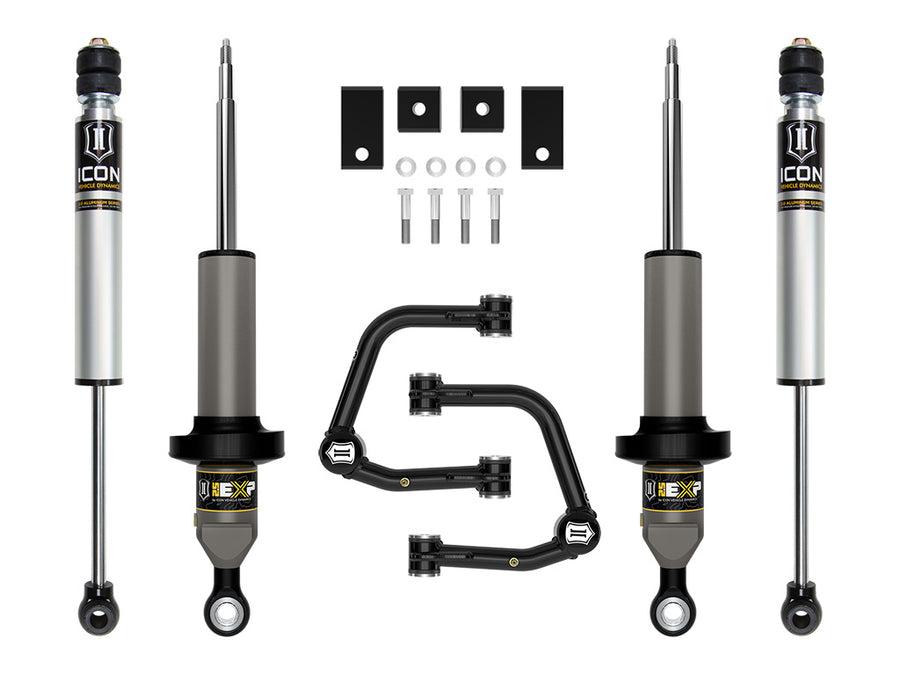 ICON 2022-2025 Toyota Tundra 2-3" Lift Stage 2 2.5 EXP Suspension System Tubular