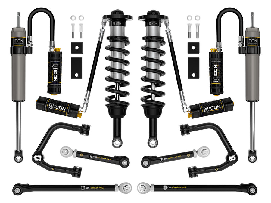 ICON 2022-2025 Toyota Tundra 2-3.5" Lift Stage 10 2.5 Suspension System Tubular CDCV
