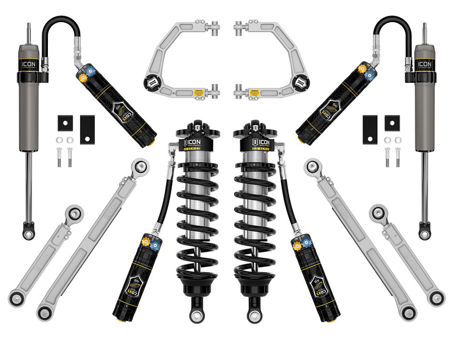 ICON 2022-2025 Toyota Tundra 1.25-3.25" Lift Stage 1 3.0 Suspension System Billet CDXS