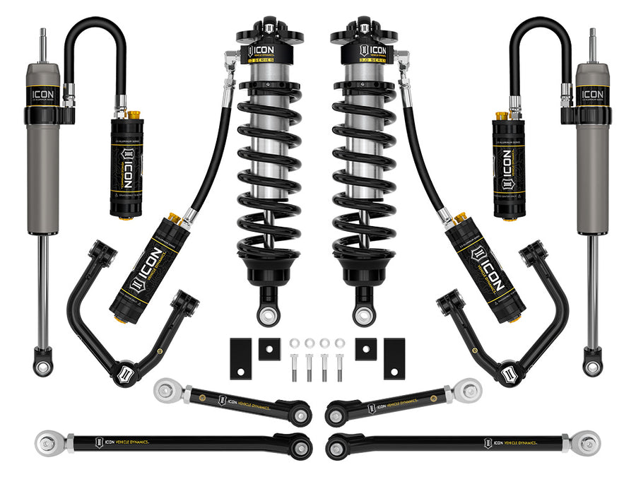 ICON 2022-2025 Toyota Tundra 2-3.25" Lift Stage 1 3.0 Suspension System Tubular CDCV