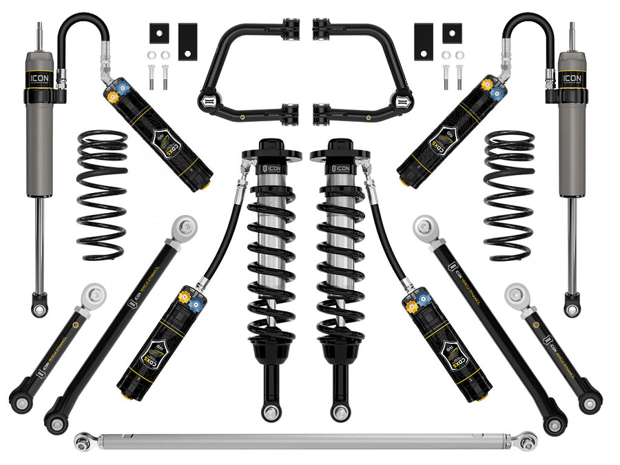ICON 2023-2025 Toyota Sequoia 3-4.5" Lift Stage 10 Suspension System Tubular CDXS