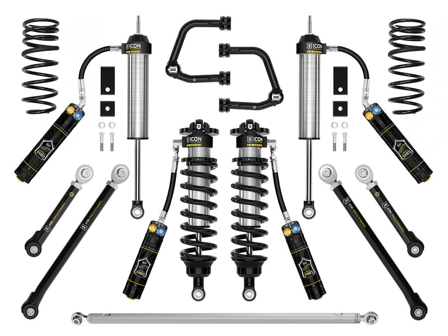 ICON 2023-2025 Toyota Sequoia 3-4.25" Lift Stage 2 3.0 Suspension System Tubular CDXS