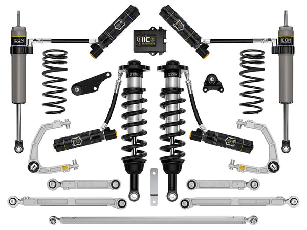 ICON 2024-2025 Toyota Land Cruiser 250 Series 1.25-3" Lift Stage 12 Suspension System Billet