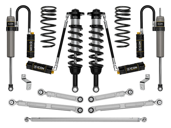 ICON 2023-2025 Toyota Sequoia TRD Pro 1-2.5" Lift Stage 7 2.5 Suspension System Billet