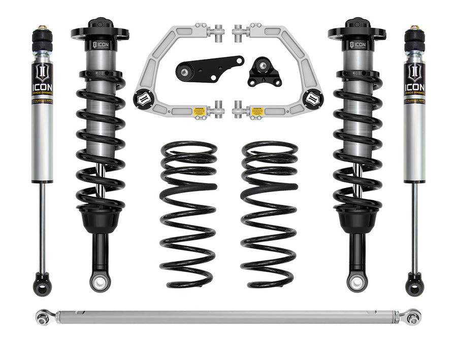 ICON 2025 Toyota 4Runner 4WD 1.25-3" Lift Stage 3 Suspension System Billet