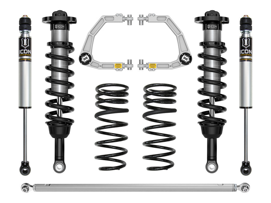 ICON 2025 Toyota 4Runner 2WD 1.25-3" Lift Stage 3 Suspension System Billet
