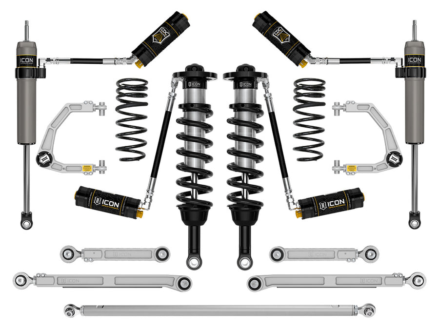 ICON 2025 Toyota 4Runner 2WD 1.25-3" Lift Stage 10 Suspension System Billet