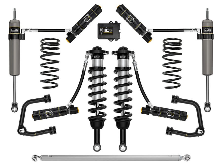 ICON 2025 Toyota 4Runner 2WD 1.25-3" Lift Stage 12 Suspension System Tubular
