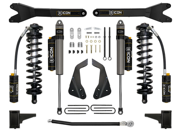 05-07 FORD F250/F350 4-5.5" STAGE 4 COILOVER CONVERSION SYSTEM W RADIUS ARM