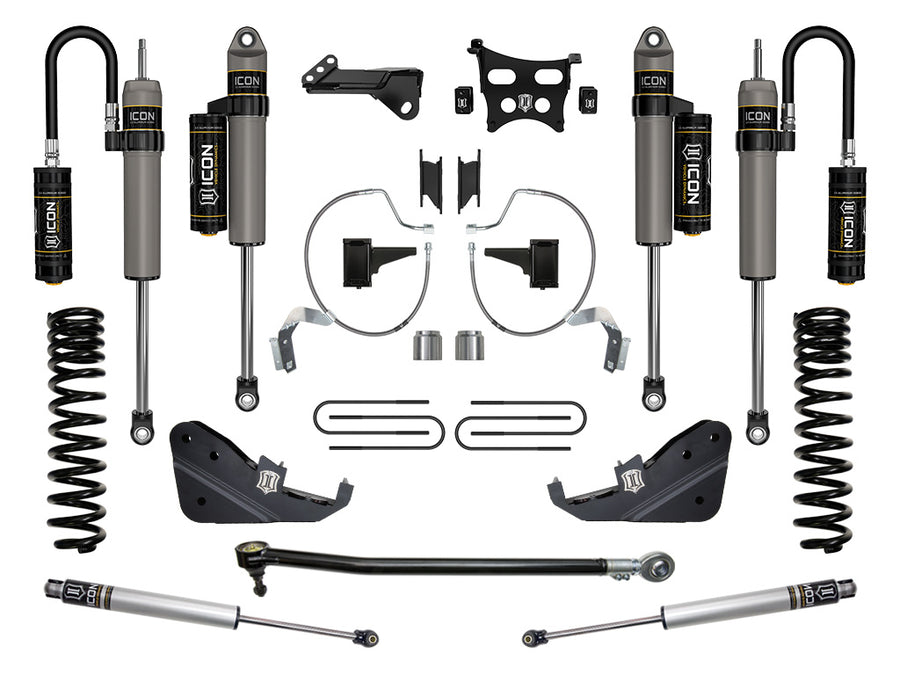 ICON 2023-2025 Ford F-250/F-350 Super Duty 4WD Gas 4.5" Lift Stage 4 Suspension System