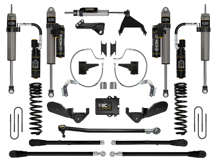 ICON 2023-2025 Ford F-250/F-350 Super Duty 4WD Gas 4.5" Lift Stage 8 Suspension System