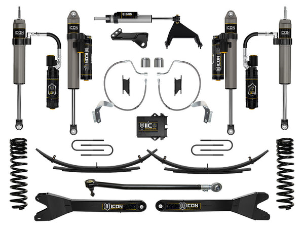 ICON 2023-2025 Ford F-250/F-350 Super Duty 4WD Diesel 4.5" Lift Stage 8 Suspension System W/ Radius Arms & Expansion Packs