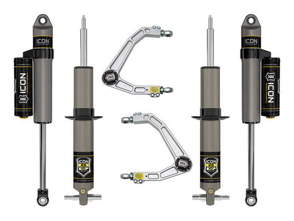 ICON 19-23 GM 1500 2.375-3.75" Lift Stage 3 EXP Suspension System Billet
