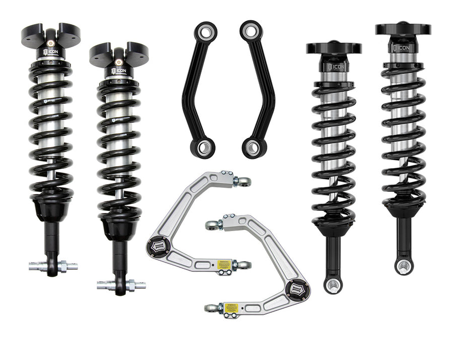 ICON 2021-2023 Chevrolet Tahoe & Suburban/2021-2023 GMC Yukon & Yukon XL 2.5-3.25" Lift Stage 2 Suspension System Billet UCA
