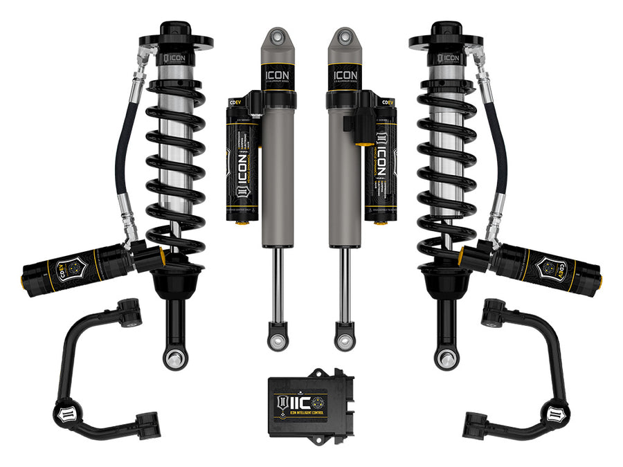 ICON 2021-2024 Ford F-150 Tremor 2.5-3" Lift Stage 5 Suspension System Tubular