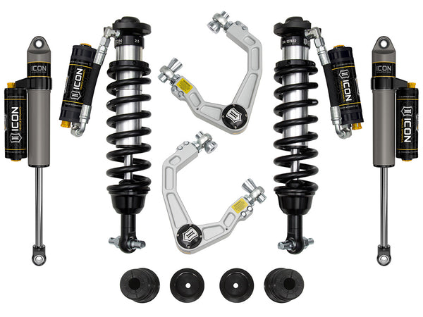 ICON 19-21 Ford Ranger 0-3.5" Lift Stage 5 Susp System Billet UCA Al Knuckle