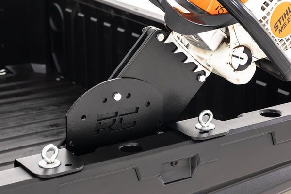 Rough Country - Chainsaw Carrier - Bed Side Mount - Multiple Makes & Models (Polaris/Can-Am)