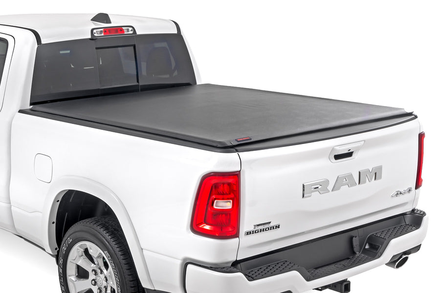 Rough Country - Soft Roll Up Bed Cover - 6'4 In. Bed - Ram 1500 (19-25)/1500 TRX (21-24)